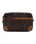 LOUIS VUITTON（ルイ ヴィトン）の古着「モノグラム コンピエーニュ28 セカンドバッグ」｜ブラウン