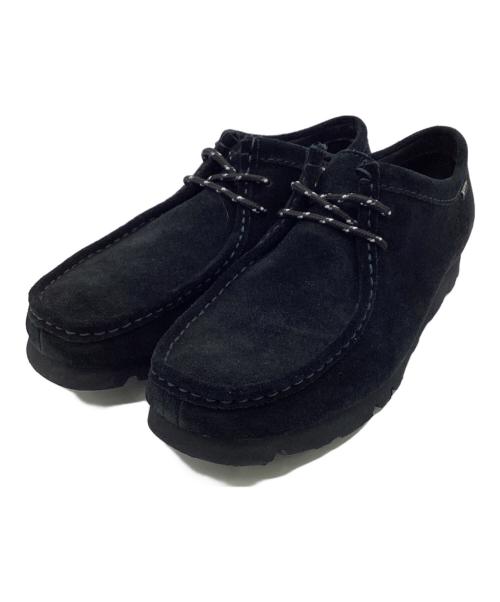CLARKS（クラークス）CLARKS (クラークス) Wallabee GTX（ワラビー ゴアテックス）Black Suede ブラック サイズ:UK9.5の古着・服飾アイテム