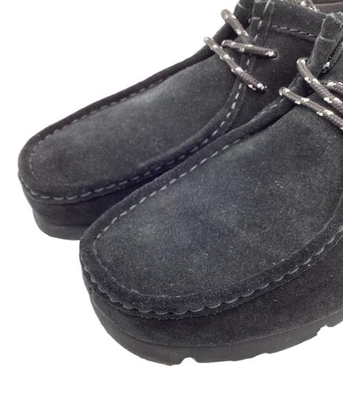 CLARKS（クラークス）CLARKS (クラークス) Wallabee GTX（ワラビー ゴアテックス）Black Suede ブラック サイズ:UK9.5の古着・服飾アイテム