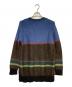 GIVENCHY (ジバンシィ) モヘヤニット ブルー×ブラウン サイズ:M：10000円