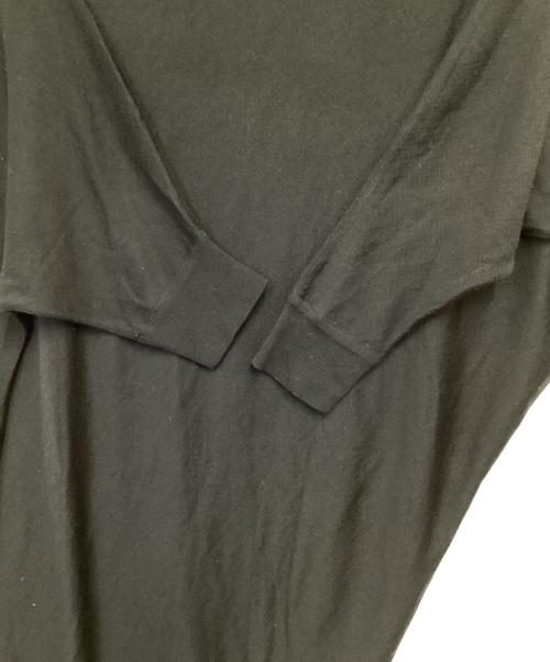 ALEXANDER McQUEEN（アレキサンダーマックイーン）ALEXANDER McQUEEN (アレキサンダーマックイーン) 変形ワンピース ブラック サイズ:Mの古着・服飾アイテム