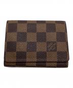 LOUIS VUITTONルイ ヴィトン）の古着「ダミエ アンヴェロップ・カルト・ドゥ・ヴィジット」