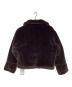 La TOTALITE (ラ ト―タリテ) フェイクファーショートコート ブラウン サイズ:38：10000円