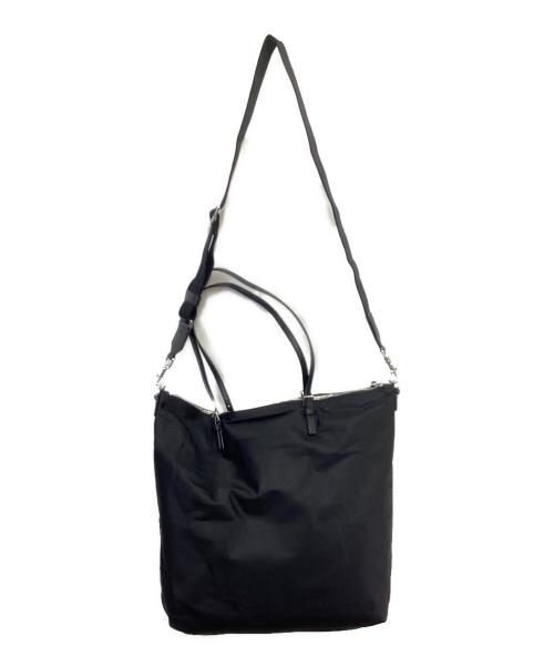 TORY BURCH（トリーバーチ）TORY BURCH (トリーバーチ) VIRGINIA TOTE（バージニア トート） ブラックの古着・服飾アイテム