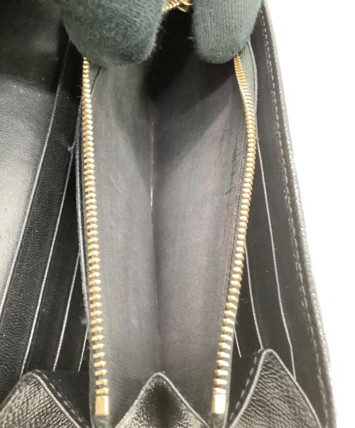 BVLGARI（ブルガリ）BVLGARI (ブルガリ) サークルロゴ 長財布 ブラックの古着・服飾アイテム