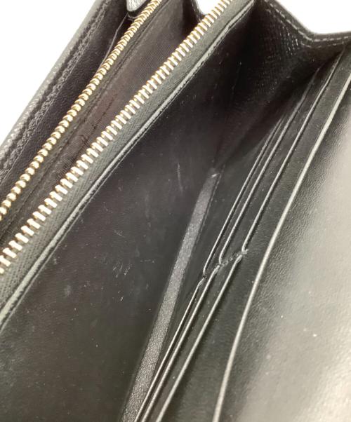 BVLGARI（ブルガリ）BVLGARI (ブルガリ) サークルロゴ 長財布 ブラックの古着・服飾アイテム