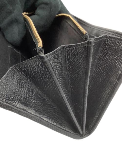 BVLGARI（ブルガリ）BVLGARI (ブルガリ) サークルロゴ 長財布 ブラックの古着・服飾アイテム