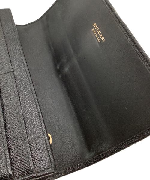 BVLGARI（ブルガリ）BVLGARI (ブルガリ) サークルロゴ 長財布 ブラックの古着・服飾アイテム