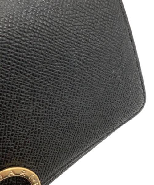 BVLGARI（ブルガリ）BVLGARI (ブルガリ) サークルロゴ 長財布 ブラックの古着・服飾アイテム