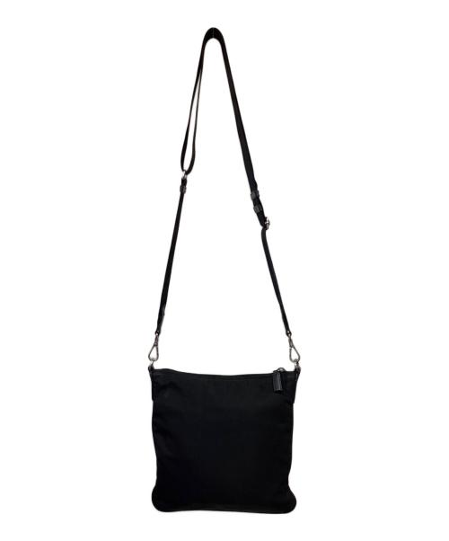 PRADA（プラダ）PRADA (プラダ) ナイロンショルダーバッグ ブラックの古着・服飾アイテム