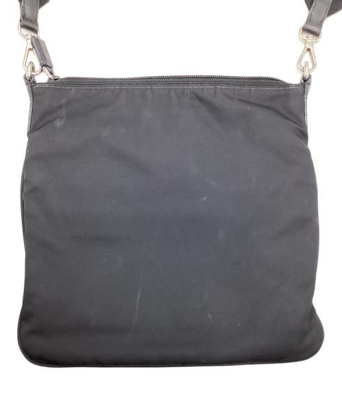 PRADA（プラダ）PRADA (プラダ) ナイロンショルダーバッグ ブラックの古着・服飾アイテム