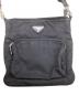 中古・古着 PRADA (プラダ) ナイロンショルダーバッグ ブラック：20000円