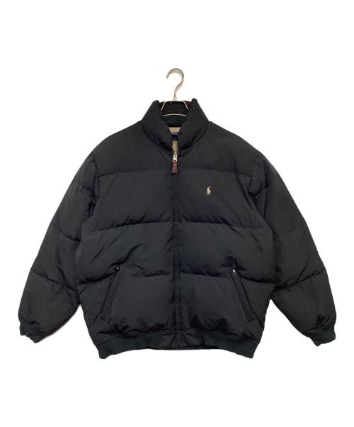 POLO（ポロ）POLO (ポロ・ラルフローレン) ダウンジャケット ブラック サイズ:Lの古着・服飾アイテム