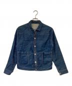 LEVI'S VINTAGE CLOTHINGリーバイス ビンテージ クロージング）の古着「復刻1880モデル トリプルプリーツブラウス」｜ブルー