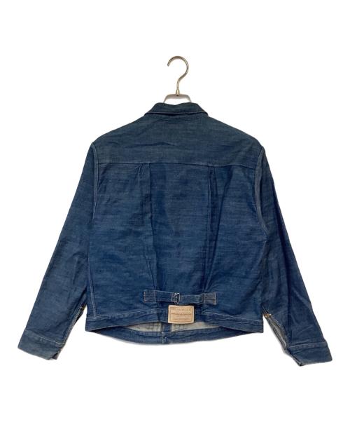 LEVI'S VINTAGE CLOTHING（リーバイス ビンテージ クロージング）LEVI'S VINTAGE CLOTHING (リーバイス ビンテージ クロージング) 復刻1880モデル トリプルプリーツブラウス ブルー サイズ:Mの古着・服飾アイテム
