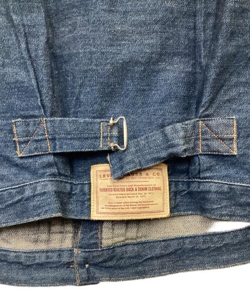 LEVI'S VINTAGE CLOTHING（リーバイス ビンテージ クロージング）LEVI'S VINTAGE CLOTHING (リーバイス ビンテージ クロージング) 復刻1880モデル トリプルプリーツブラウス ブルー サイズ:Mの古着・服飾アイテム