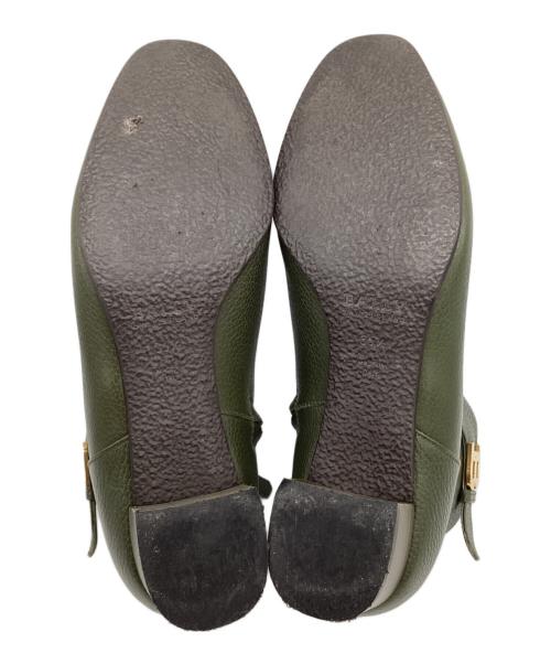 BALLY（バリー）BALLY (バリー) Talika ankle boot（タリカ アンクル ブーツ） グリーン サイズ:36 1/2の古着・服飾アイテム