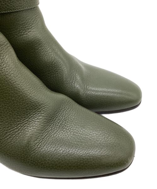 BALLY（バリー）BALLY (バリー) Talika ankle boot（タリカ アンクル ブーツ） グリーン サイズ:36 1/2の古着・服飾アイテム