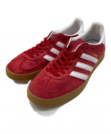  ガゼル　スエード／レッド 中古・古着通販】adidas (アディダス) GAZELLE INDOOR レッド サイズ