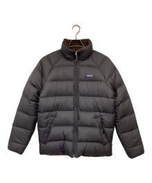 Patagonia（パタゴニア）の古着「Reversible Silent Down Jkt（リバーシブル サイレント ダウン ジャケット）」｜グレー×ブラウン