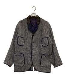 KAPITAL（キャピタル）の古着「ビーチクロスコート」｜ネイビー