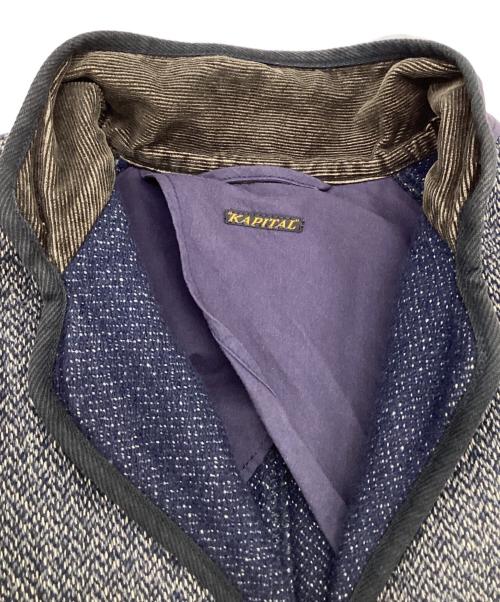 KAPITAL（キャピタル）KAPITAL (キャピタル) ビーチクロスコート ネイビー サイズ:3の古着・服飾アイテム