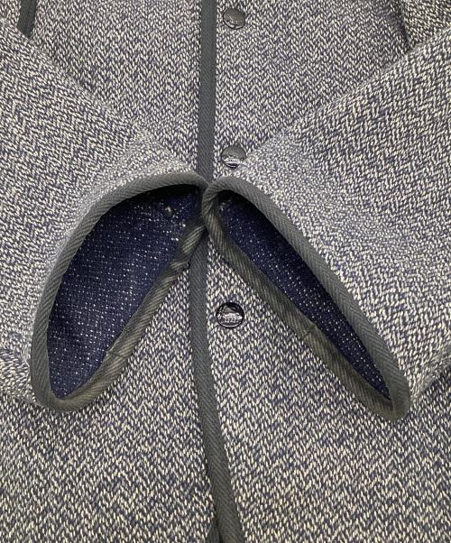 KAPITAL（キャピタル）KAPITAL (キャピタル) ビーチクロスコート ネイビー サイズ:3の古着・服飾アイテム