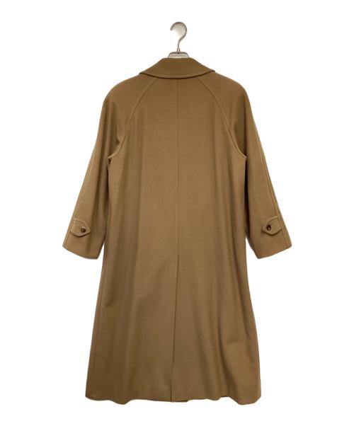 Burberry's（バーバリー）Burberry's (バーバリーズ) カシミヤ混 ダブルブレスト チェスターコート ブラウン サイズ:7ARの古着・服飾アイテム