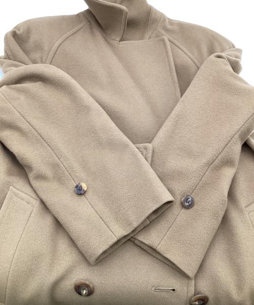 Burberry's（バーバリー）Burberry's (バーバリーズ) カシミヤ混 ダブルブレスト チェスターコート ブラウン サイズ:7ARの古着・服飾アイテム