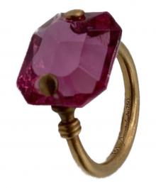 Baccarat×Marie-Helene de Taillac（バカラ×マリーエレーヌドゥタイヤック）の古着「オクトゴンリング YG ピオニー」