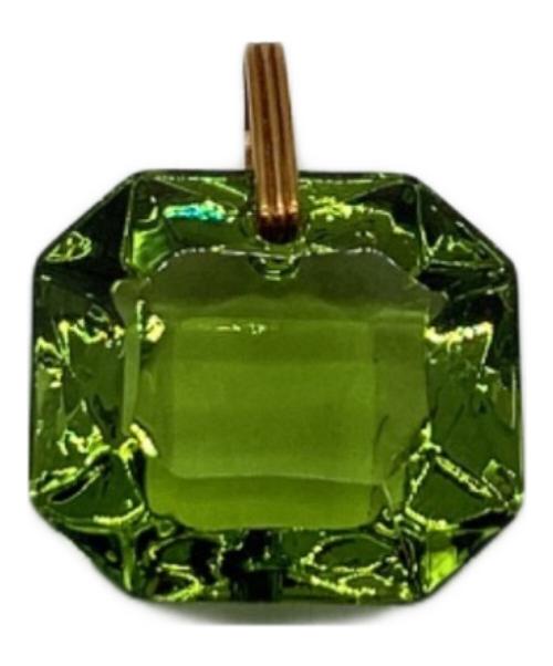 Baccarat（バカラ）Baccarat (バカラ) Marie-Helene de Taillac (マリーエレーヌドゥタイヤック) オクトゴン ペンダントトップ YG オリーブの古着・服飾アイテム