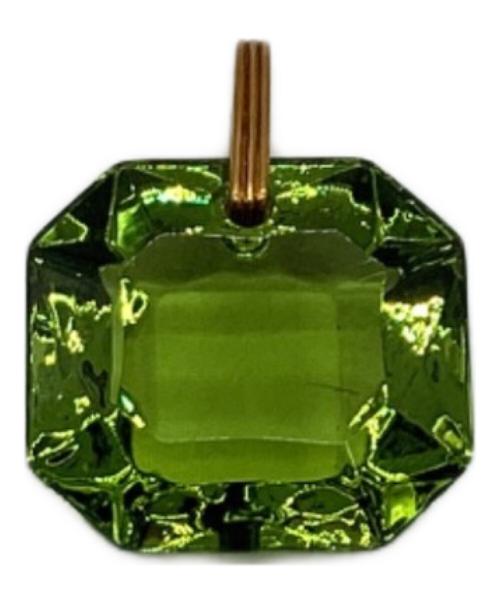 Baccarat（バカラ）Baccarat (バカラ) Marie-Helene de Taillac (マリーエレーヌドゥタイヤック) オクトゴン ペンダントトップ YG オリーブの古着・服飾アイテム