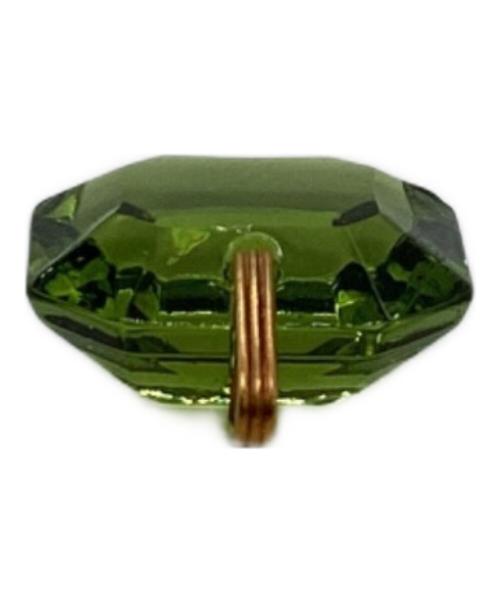 Baccarat（バカラ）Baccarat (バカラ) Marie-Helene de Taillac (マリーエレーヌドゥタイヤック) オクトゴン ペンダントトップ YG オリーブの古着・服飾アイテム