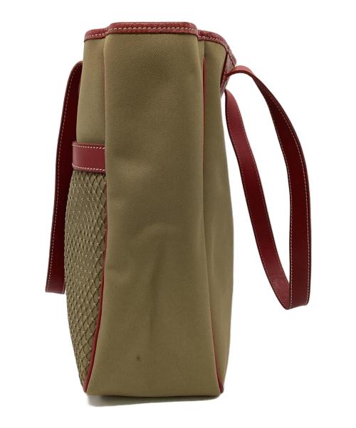 HUNTING WORLD（ハンティングワールド）HUNTING WORLD (ハンティングワールド) SAFARI TODAY（サファリ トゥデイ）トートバッグ ベージュの古着・服飾アイテム