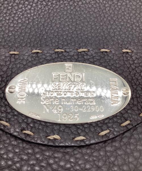 FENDI（フェンディ）FENDI (フェンディ) selleria（セレリア）ショルダーバッグ ブラウンの古着・服飾アイテム
