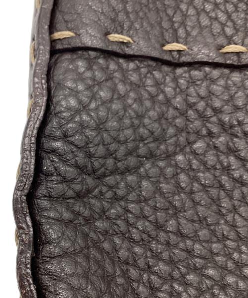 FENDI（フェンディ）FENDI (フェンディ) selleria（セレリア）ショルダーバッグ ブラウンの古着・服飾アイテム