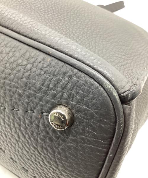 FENDI（フェンディ）FENDI (フェンディ) selleria（セレリア）アンナ スモール 2WAYバッグ グレーの古着・服飾アイテム