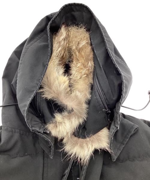 CANADA GOOSE（カナダグース）CANADA GOOSE (カナダグース) MACKENZIE PARKA（マッケンジー パーカ） ブラック サイズ:Sの古着・服飾アイテム