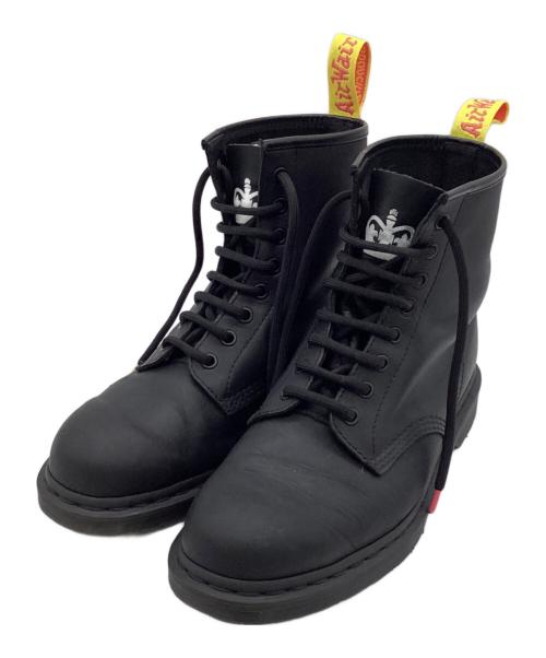 Dr.Martens（ドクターマーチン）Dr.Martens (ドクターマーチン) SEX PISTOLS (セックスピストルズ) 1460 8ホールブーツ ブラック サイズ:UK9の古着・服飾アイテム
