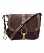 LAUREN RALPH LAURENローレンラルフローレン）の古着「ワンショルダーバッグ」｜ブラウン