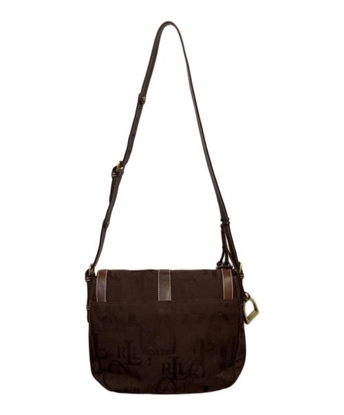 LAUREN RALPH LAUREN（ローレンラルフローレン）LAUREN RALPH LAUREN (ローレンラルフローレン) ワンショルダーバッグ ブラウンの古着・服飾アイテム