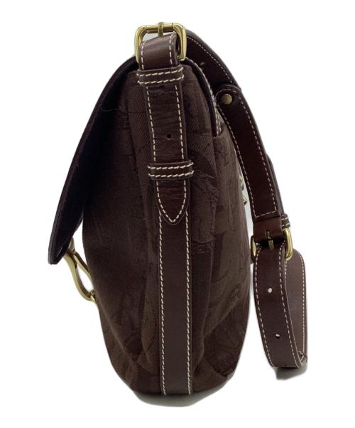 LAUREN RALPH LAUREN（ローレンラルフローレン）LAUREN RALPH LAUREN (ローレンラルフローレン) ワンショルダーバッグ ブラウンの古着・服飾アイテム