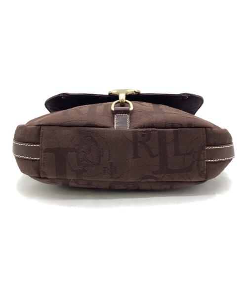 LAUREN RALPH LAUREN（ローレンラルフローレン）LAUREN RALPH LAUREN (ローレンラルフローレン) ワンショルダーバッグ ブラウンの古着・服飾アイテム