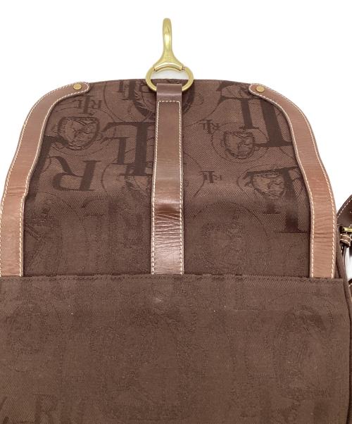 LAUREN RALPH LAUREN（ローレンラルフローレン）LAUREN RALPH LAUREN (ローレンラルフローレン) ワンショルダーバッグ ブラウンの古着・服飾アイテム