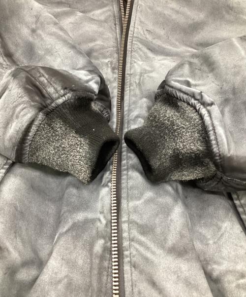 YOKE（ヨーク）YOKE (ヨーク) SPREY PRINTED BOMBER JACKET（スプレー プリンテッド ボンバー ジャケット） グレー サイズ:3の古着・服飾アイテム