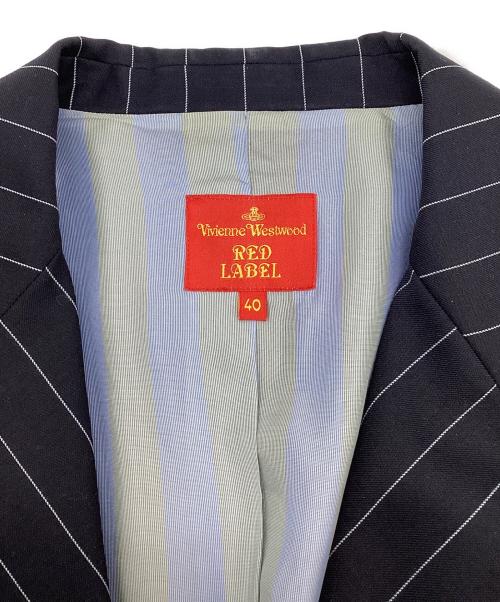 Vivienne Westwood RED LABEL（ヴィヴィアンウエストウッドレッドレーベル）Vivienne Westwood RED LABEL (ヴィヴィアンウエストウッドレッドレーベル) テーラードジャケット ブラック サイズ:40の古着・服飾アイテム