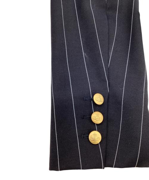 Vivienne Westwood RED LABEL（ヴィヴィアンウエストウッドレッドレーベル）Vivienne Westwood RED LABEL (ヴィヴィアンウエストウッドレッドレーベル) テーラードジャケット ブラック サイズ:40の古着・服飾アイテム