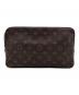 LOUIS VUITTON (ルイ ヴィトン) モノグラム トゥルーストワレット28 コスメポーチ：32000円