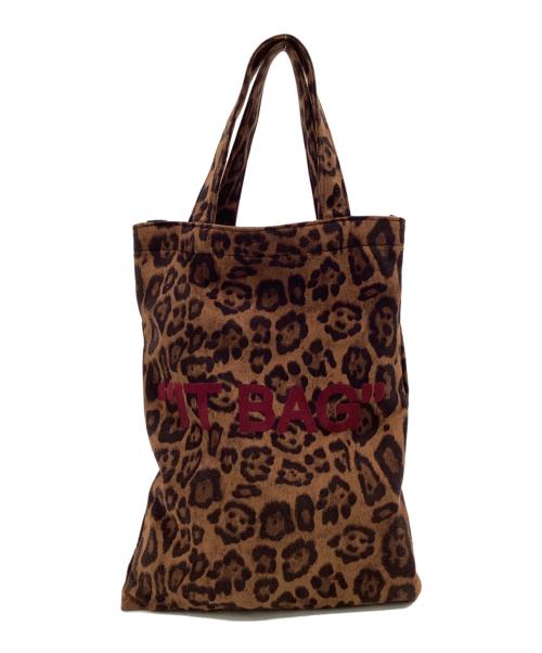 GOOD GRIEF!（グッドグリーフ）GOOD GRIEF! (グッドグリーフ) BELT with LEOPARD IT BAG（ベルト ウィズ レオパード イット バッグ） ブラウンの古着・服飾アイテム