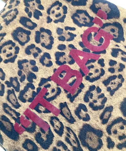 GOOD GRIEF!（グッドグリーフ）GOOD GRIEF! (グッドグリーフ) BELT with LEOPARD IT BAG（ベルト ウィズ レオパード イット バッグ） ブラウンの古着・服飾アイテム